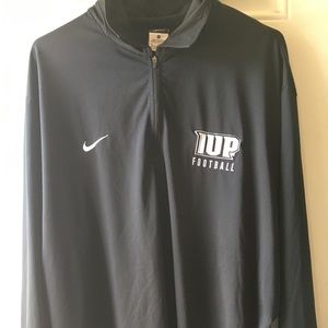 EUC Nike Pullover IUP Football Logo Size XL